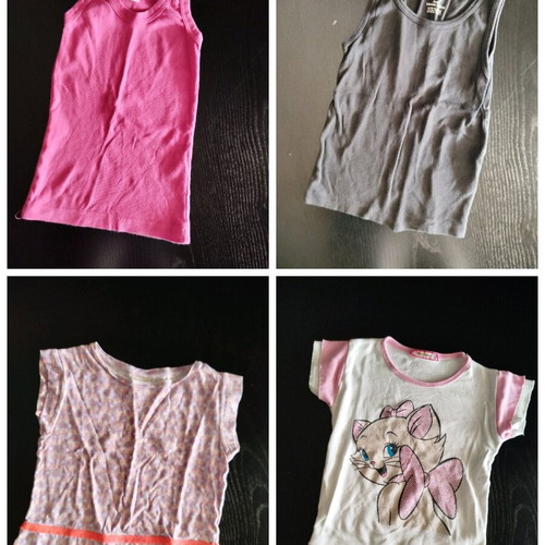 Summer clothes pack for 4 years old like new, multicolored