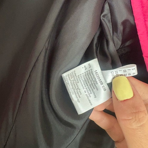 Hucke jacket fuchsia size 48 like new