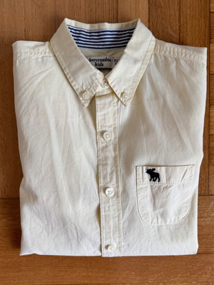 Abercrombie Kids Yellow Shirt for Boys 11-12 Years Like New