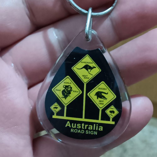 Australia souvenir keychain