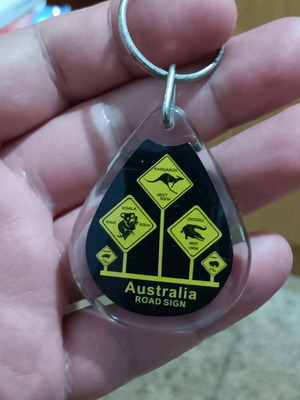 Australia souvenir keychain