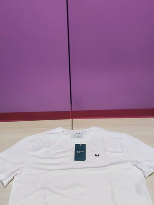 MyProtein MP women's crop t-shirt size M white new with tags