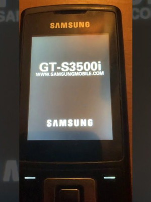 Samsung GT-S3500i μεταχειρισμένο για ανταλλακτικά χωρίς μπαταρία και φορτιστή