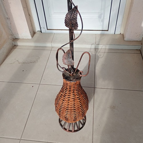 Floor candlestick used, height 1.20 m
