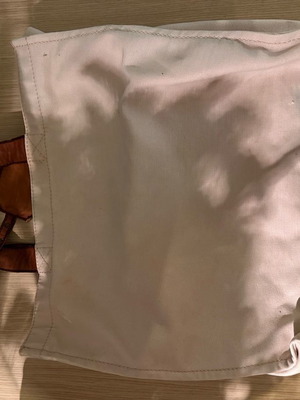 Fabric bag used, hand type, made from recyclable material