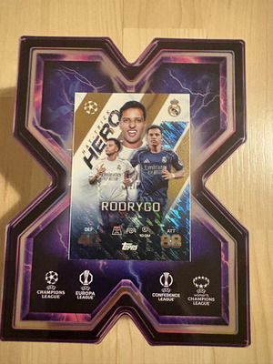 Hat Trick Hero Rodrigo sticker new