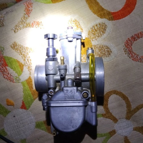 Pwk Carburetor 24mm Powerjet used, new Polini gasket