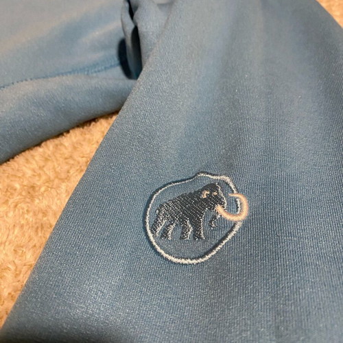 Mammut fleece shirt used, size L, blue
