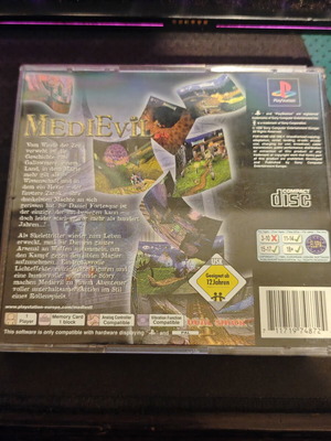 Medievil PlayStation 1 PAL γερμανική έκδοση