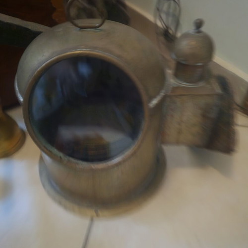 Nautical ship binnacle compass like new, brass bronze