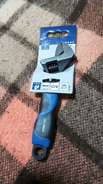 Γαλλικό Κλειδί 0-250mm Lux Tools