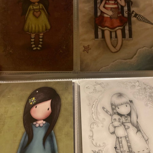 Santoro album new by Panini with cards