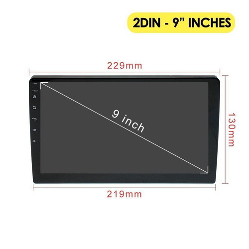 Οθόνη αυτοκινήτου 9'' HD αφής 4+64GB CTC-9802 καινούργια