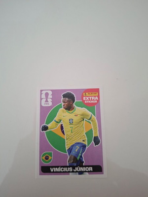 Vinicius Junior Panini World Cup 2026 Extra Sticker new