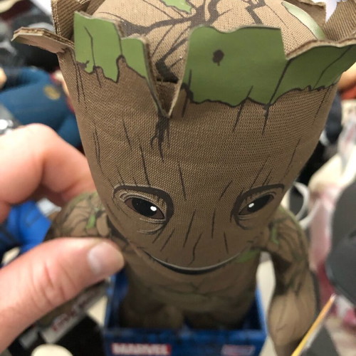 Groot Guardians of the Galaxy 10” plush figure new with tag Marvel Bleacher Creature