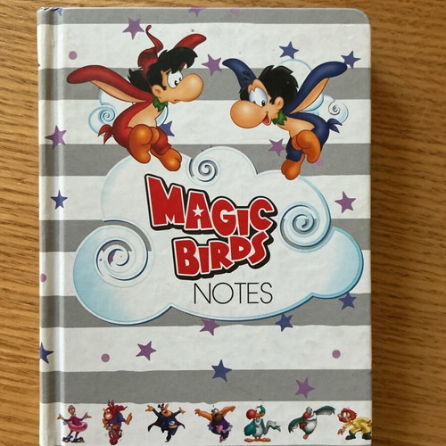 Magic Birds notebook new with hard cover