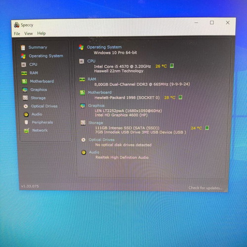 Lenovo LT2252pwA 22 ιντσών IPS monitor σαν καινούργιο, ρυθμιζόμενη βάση
