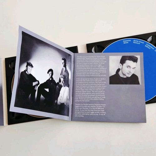Depeche Mode Some Great Reward Collector's Edition CD and DVD like new