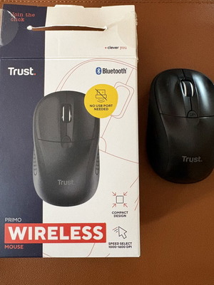 Trust Primo Wireless Bluetooth Mouse like new, compact design