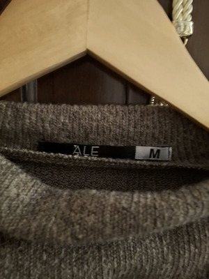 Blouse loose asymmetrical brown A.L.E. like new