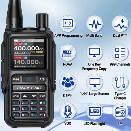 Baofeng UV-5R mini transceiver new, upgraded version