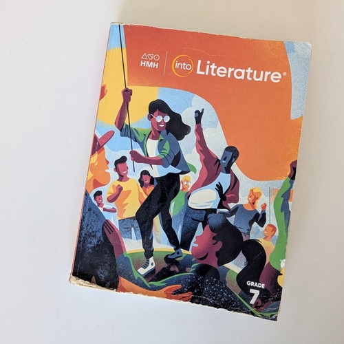 HMH Into Literature Grade 7 English book used, student edition