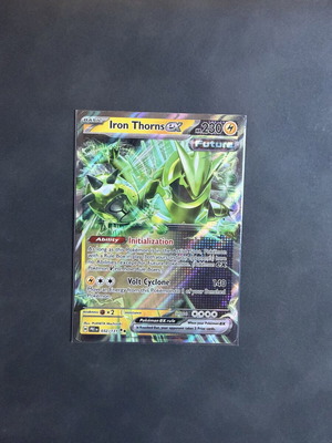 Iron Thorns ex Pokémon TCG card new