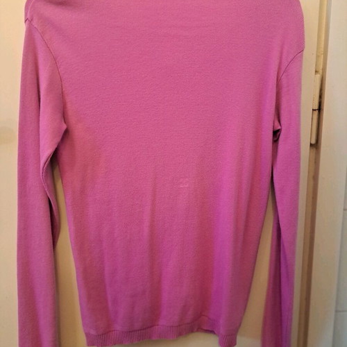 Benetton cardigan pink small 100% cotton like new, unworn