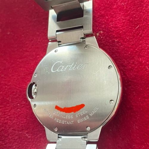Cartier Ballon Bleu 36mm stainless steel watch