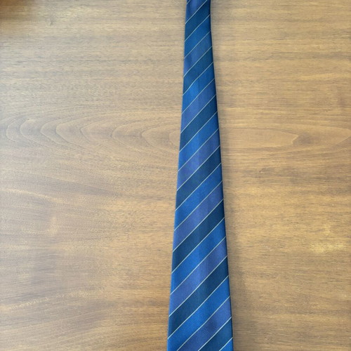 Pierre Cardin Paris blue striped tie