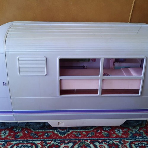 Mattel 2001 Barbie Travel Train playset used