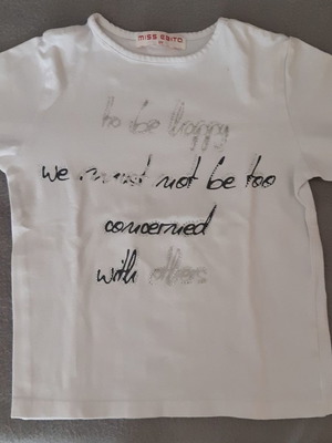 Miss Ebito παιδική μπλούζα μεταχειρισμένη 95% cotton, 5% spandex, μέγεθος 122 cm