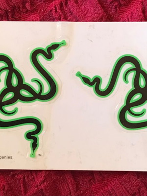 Razer stickers new, 290 pieces with numbers, cats, Bob SpongeBob