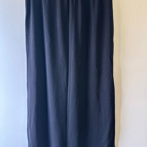 Ethnic Print Rayon Maxi Skirt like new, black with embroidery