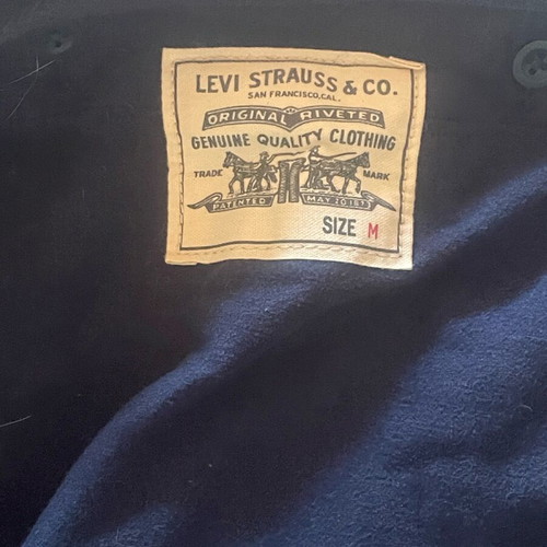 Levi's Lined Trucker Jacket with removable winter lining, like new, size M