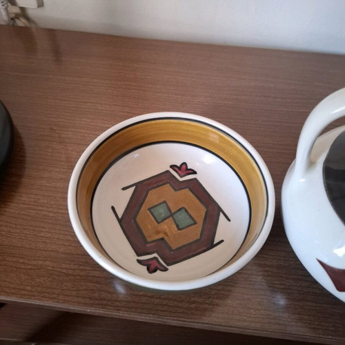 Tanagra ceramic jug and bowl used from Clara