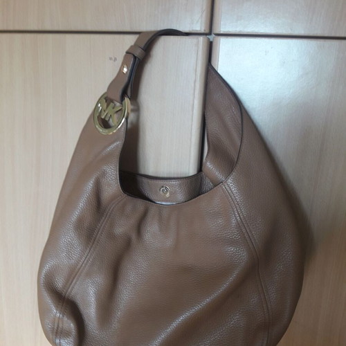 Michael Kors leather hobo shoulder bag like new, brown