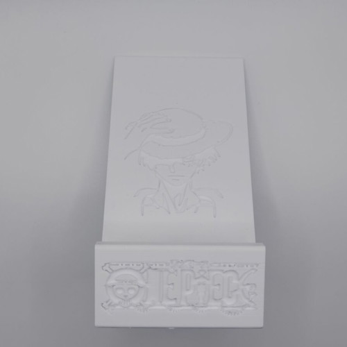 Mobile phone stand with Luffy One Piece design made to order