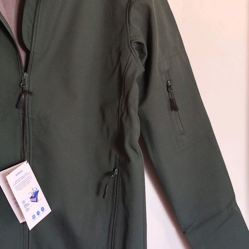 Softshell jacket Gildan new, green, size S