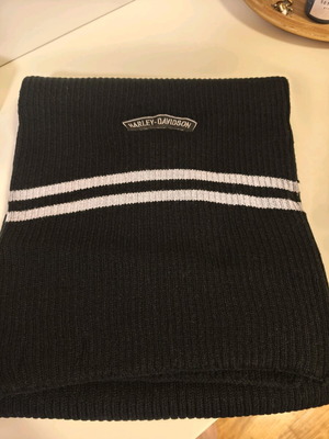 Harley Davidson scarf large and warm, 150cm length, 30cm width, like new