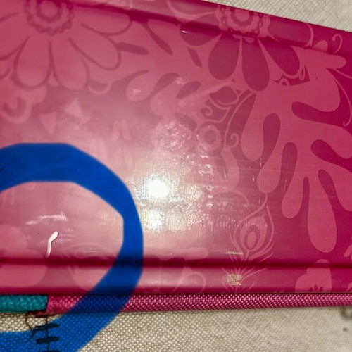 Mattel Enchantimals Metal School Pencil Case like new