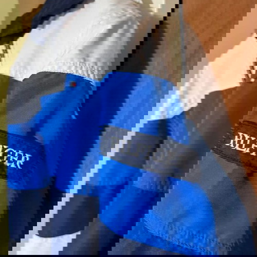 Яке Tommy Hilfiger за момче размер XL употребявано, синьо и бяло