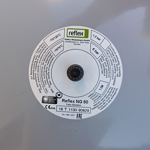 Reflex NG expansion tank 80 liters new for heating