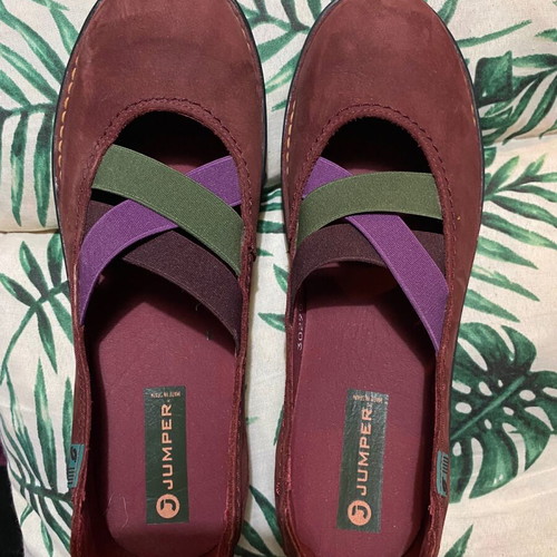 Suede shoes new, size 40, flat casual