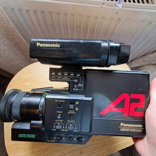 Panasonic video camera like new with carrying case