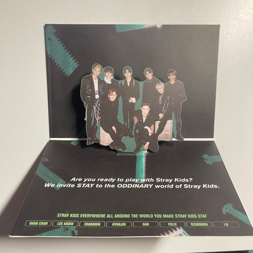 Stray Kids ODDINARY album new, full inclusions with poster