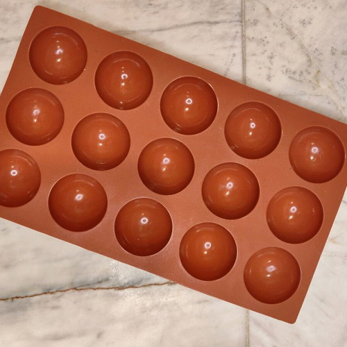 3D mold for chocolate products new, silicone spheres