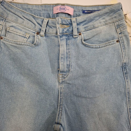 BSB Jeans Brandy Cropped Flare new, light blue wash