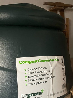 Compost Converter 330 litre home compost bin new