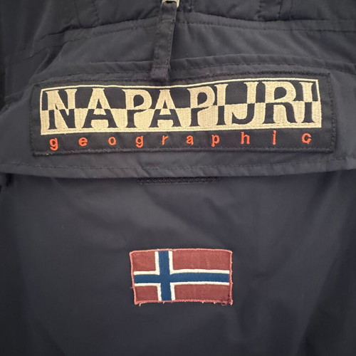 Napapijri Rainforest Winter Jacket unisex XXL like new, blue
